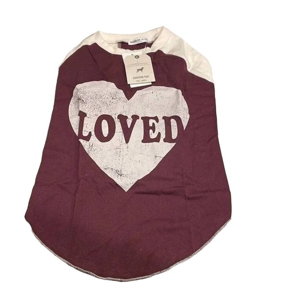 Grayson Pup the Label * Loved Dog Shirt - Large (17-18.5") Pet Apparel - Picture 1 of 9